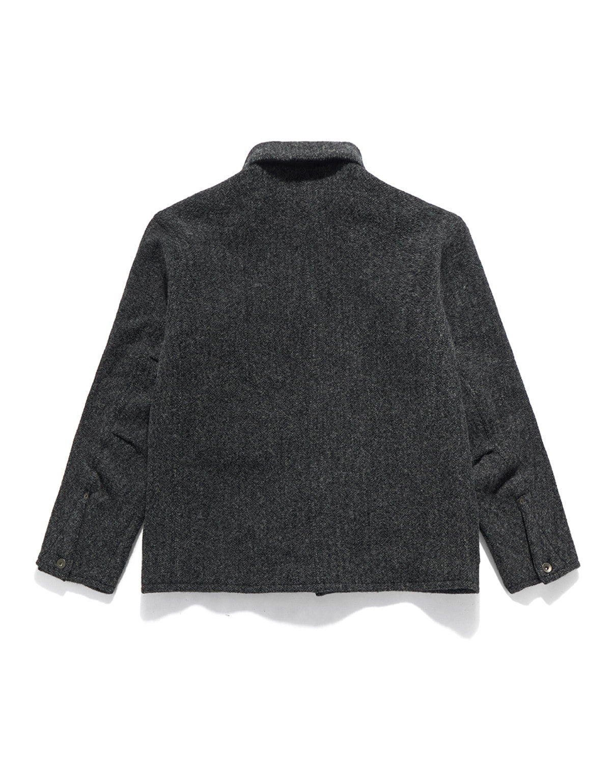 Eastlogue - Railman Work Jacket (Black Wool Herringbone) product image 6 | TRAB K-Fashion Australia