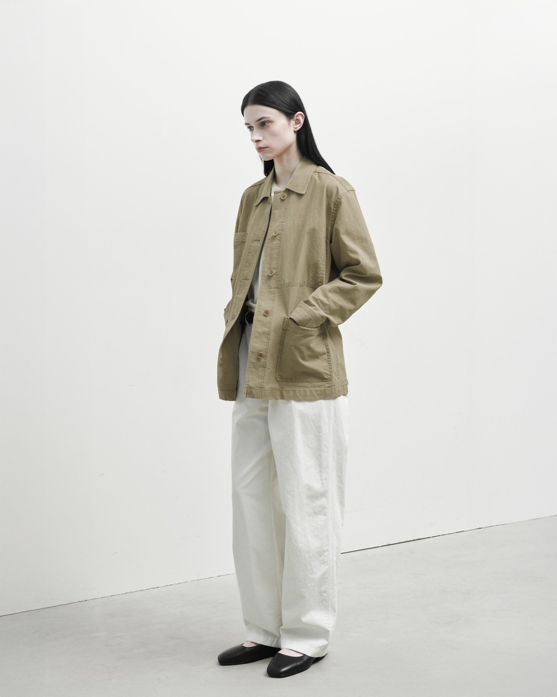 Brownyard - Washed Work Jacket (Beige) product image 2 | TRAB K-Fashion Australia