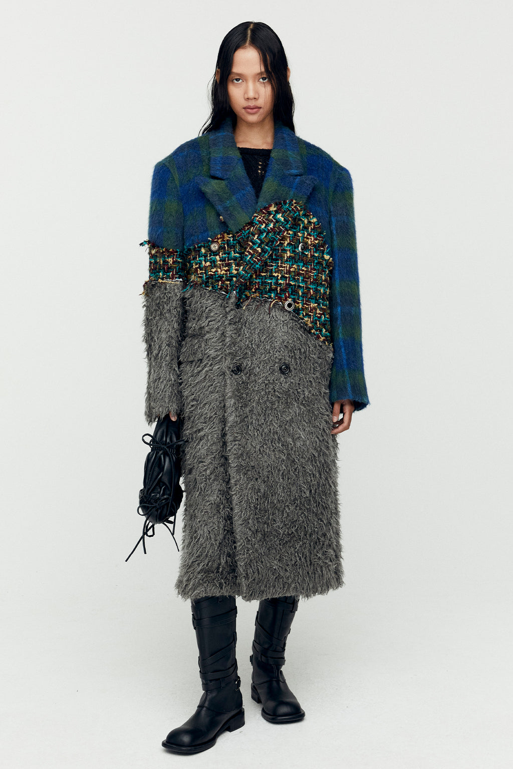 Andersson Bell - Panni Custom-Like Coat (Blue) product image 5 | TRAB K-Fashion Australia