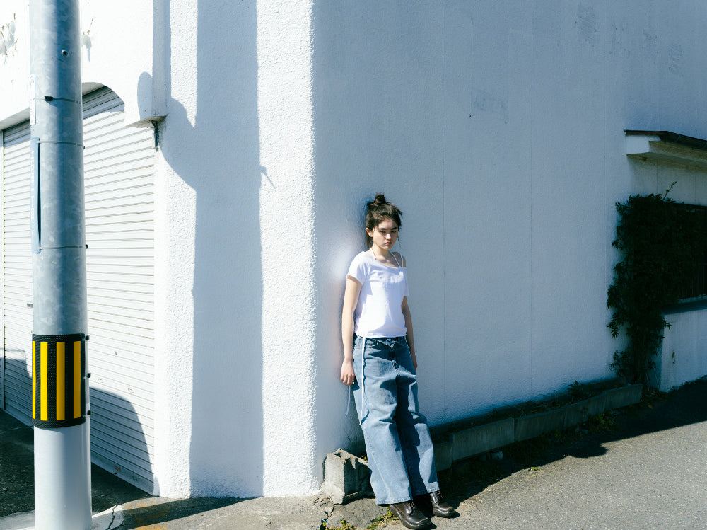 Coyseio - W Stitch Denim Pants (Blue) product image 2 | TRAB K-Fashion Australia