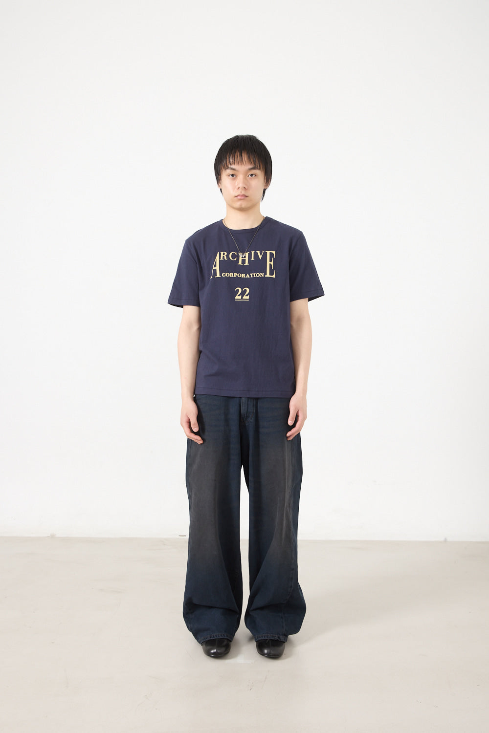 Hatchingroom - Archive Corporation Tee (Navy) product image 8 | TRAB K-Fashion Australia