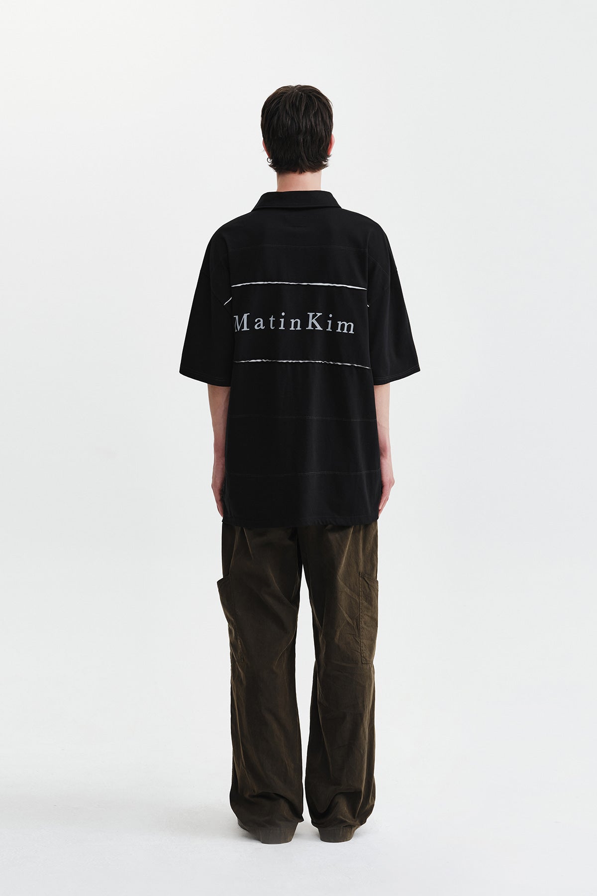 Matin Kim - Cut Out Block Collar Top (Black) product image 8 | TRAB K-Fashion Australia