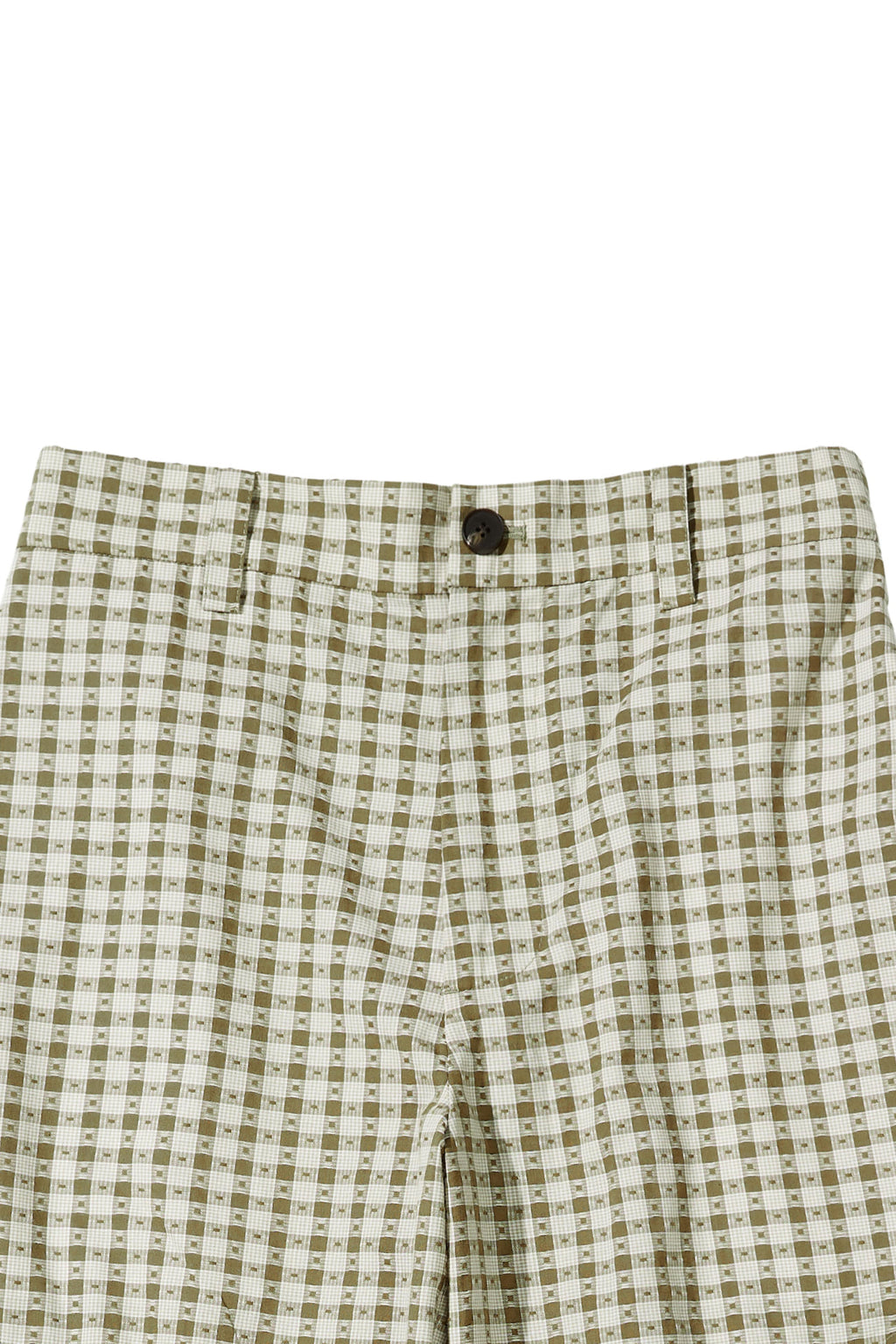 Deinet - Deinet Check Cargo String Pants (Beige) product image 3 | TRAB K-Fashion Australia