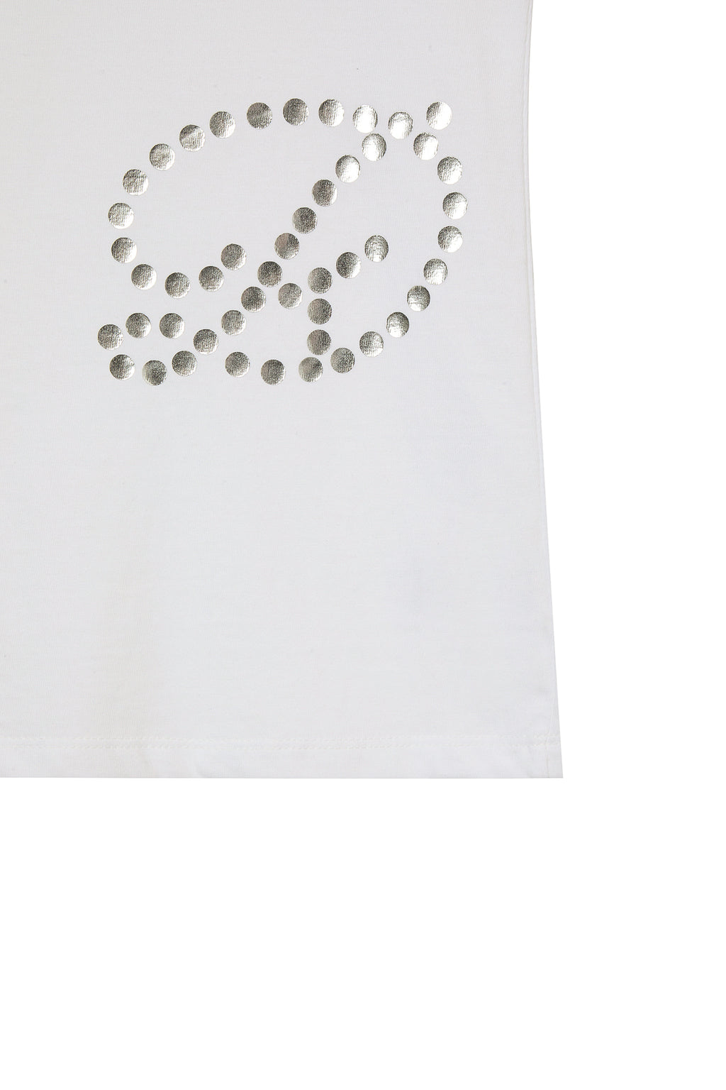 Deinet - Dot D Logo T-Shirt (White) product image 5 | TRAB K-Fashion Australia