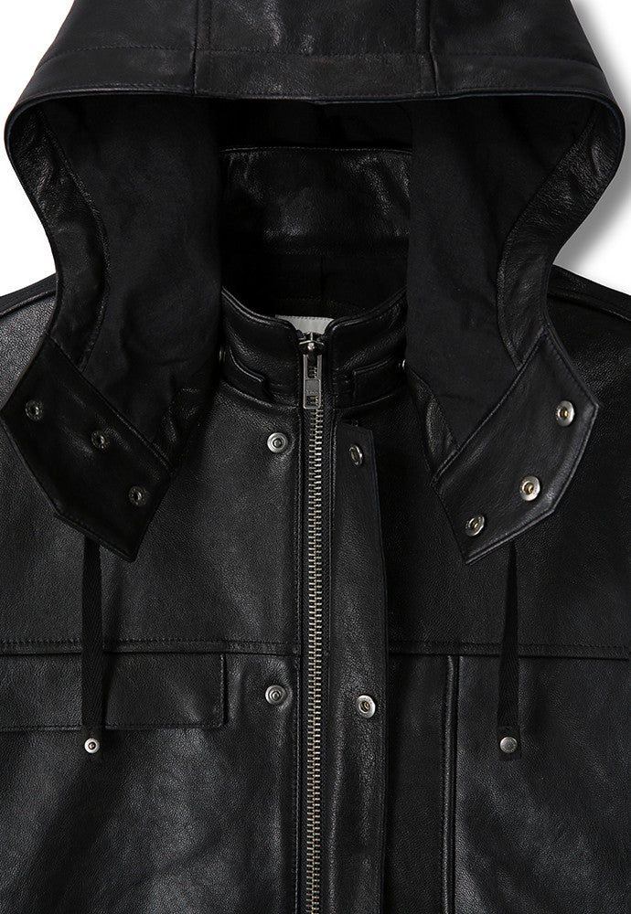 Art if acts - Vegetable Leather Rain Coat (Black) product image 10 | TRAB K-Fashion Australia
