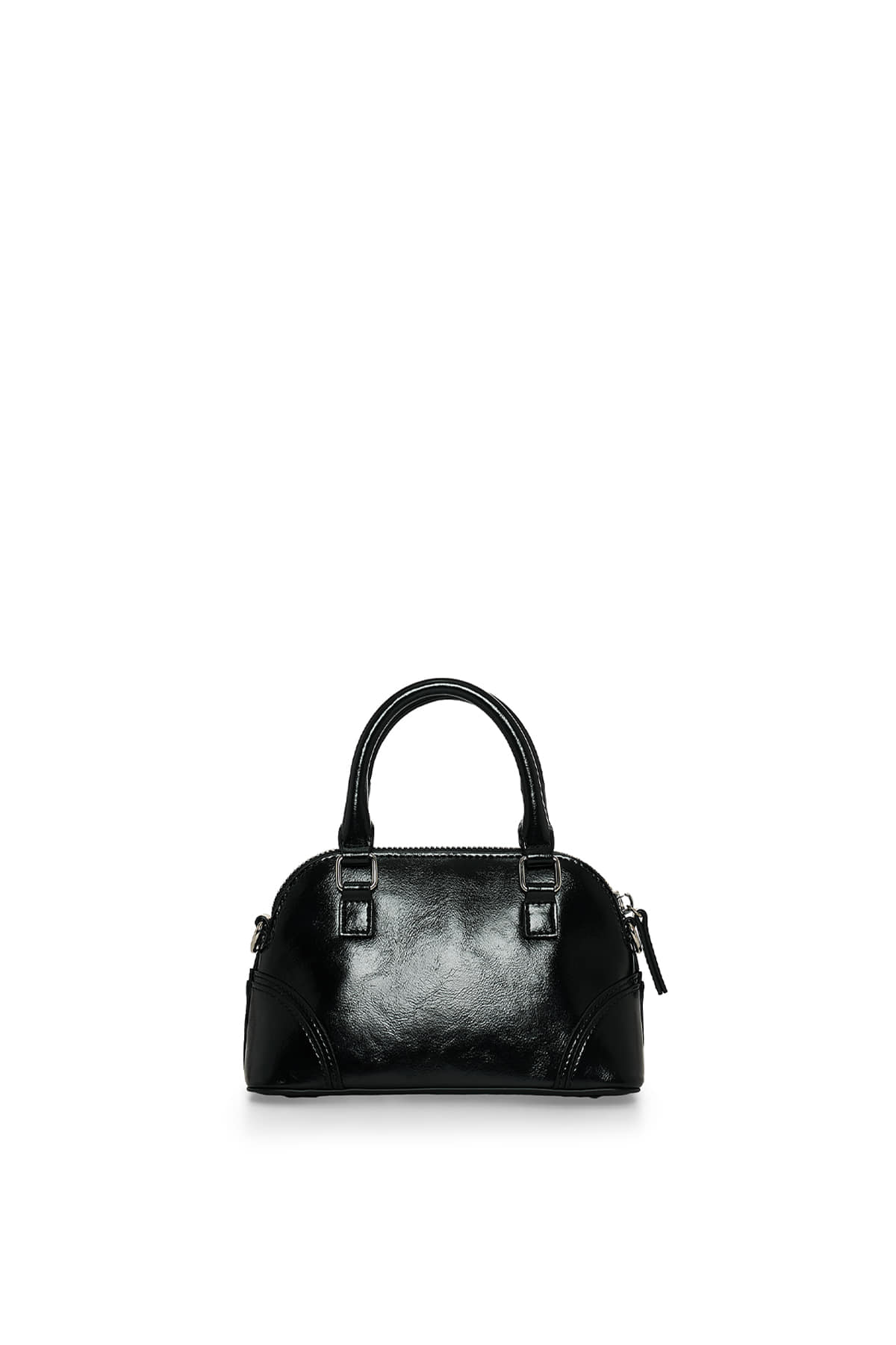 Matin Kim - Curve Zip Mini Bag (Black) product image 3 | TRAB K-Fashion Australia