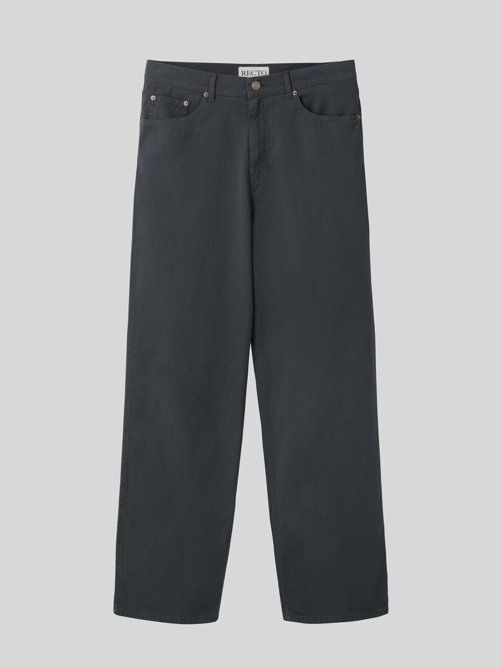 Recto - Casual Cotton Pants (Charcoal Grey) product image 4 | TRAB K-Fashion Australia