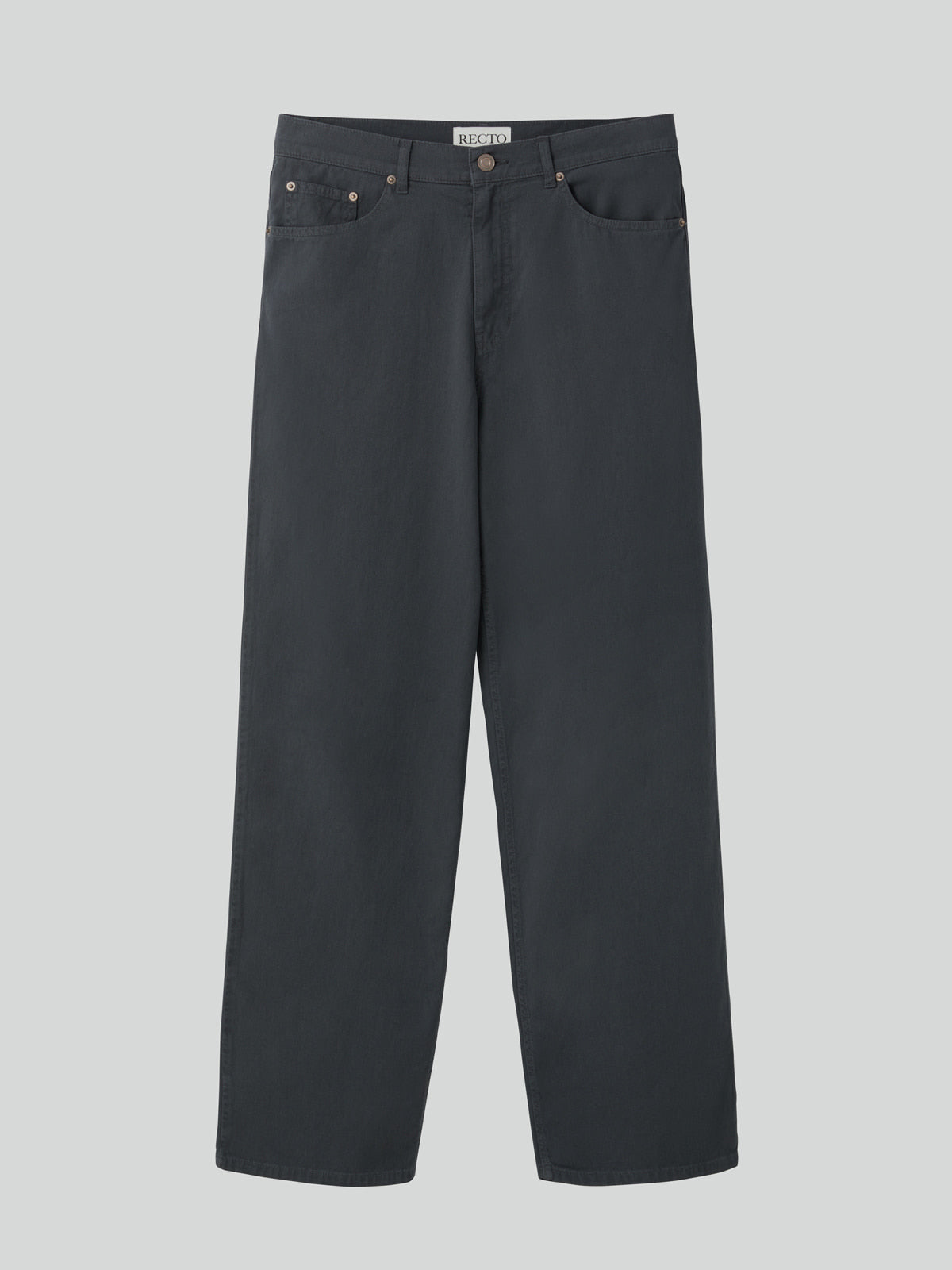 Recto - Casual Cotton Pants (Charcoal Grey) product image 4 | TRAB K-Fashion Australia