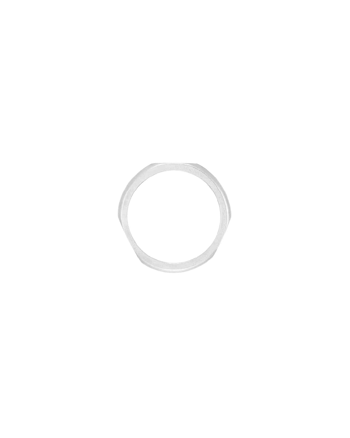 Numbering - 3 Sided Colored Signet Ring #8493 product image 4 | TRAB K-Fashion Australia