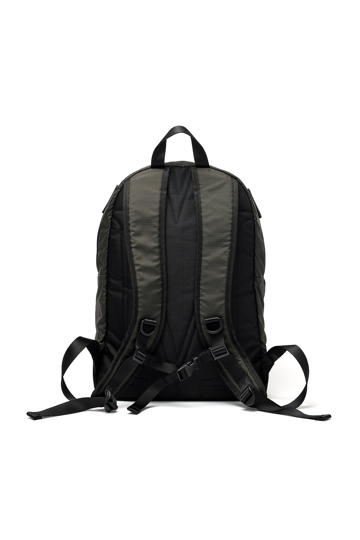 Matin Kim - Explorer Zipper Back Pack (Khaki) product image 2 | TRAB K-Fashion Australia