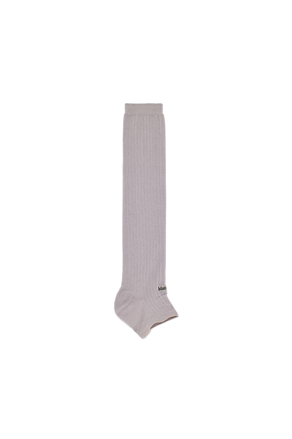Matin Kim - Soft Warmer Half Knee Socks (Grey) product image 1 | TRAB K-Fashion Australia