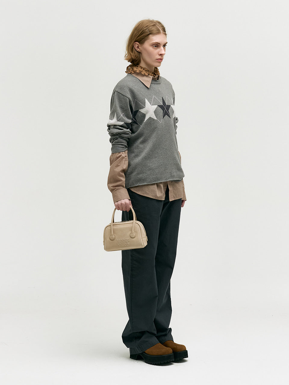 Marge Sherwood - Soft Tote Mini (Nude Nubuck) product image 4 | TRAB K-Fashion Australia