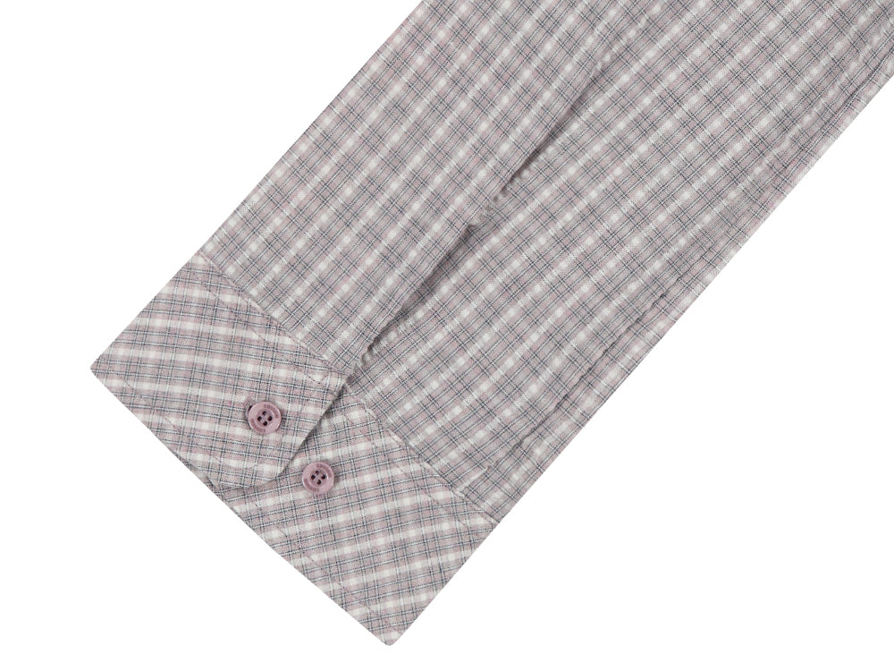 Coyseio - Round Collar Capri Shirt (Ash Pink) product image 18 | TRAB K-Fashion Australia