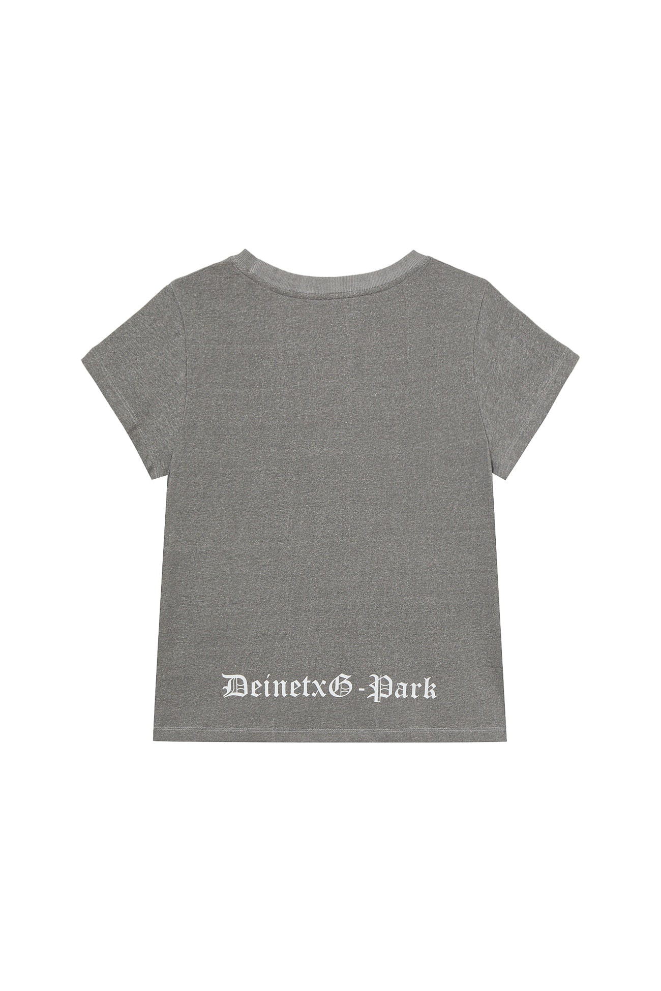 Deinet - Headset Mini T-Shirt (Charcoal) product image 2 | TRAB K-Fashion Australia