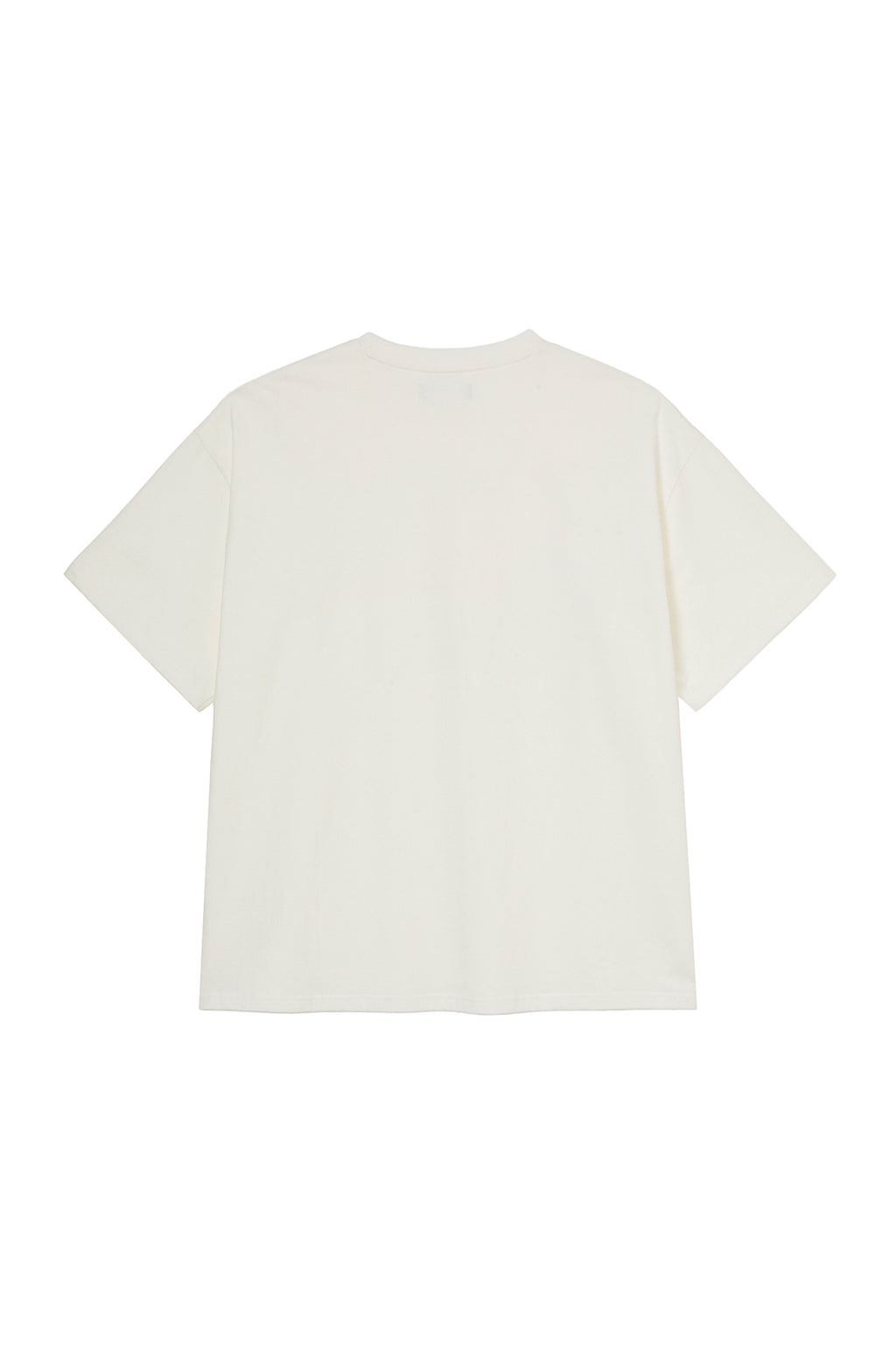 Deinet - Lettering T-Shirt (White) product image 2 | TRAB K-Fashion Australia