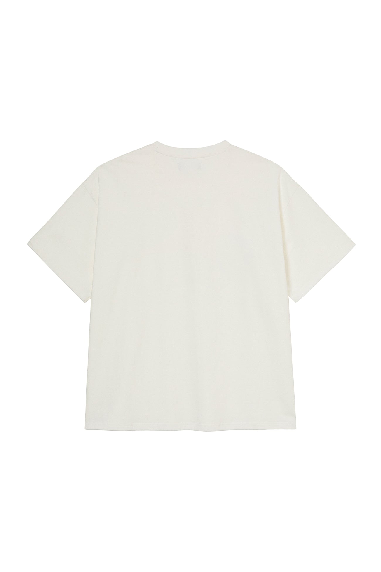 Deinet - Lettering T-Shirt (White) product image 2 | TRAB K-Fashion Australia