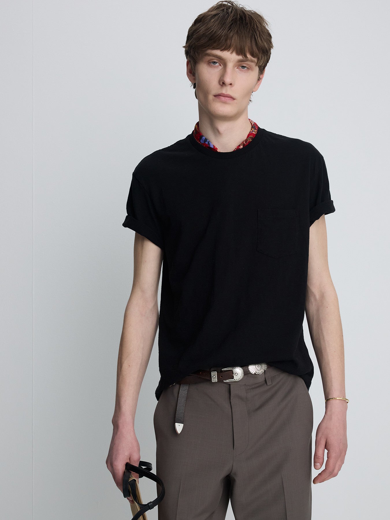 Tonywack - Soft Slub Jersey Pocket T-Shirt (Black) product image 8 | TRAB K-Fashion Australia