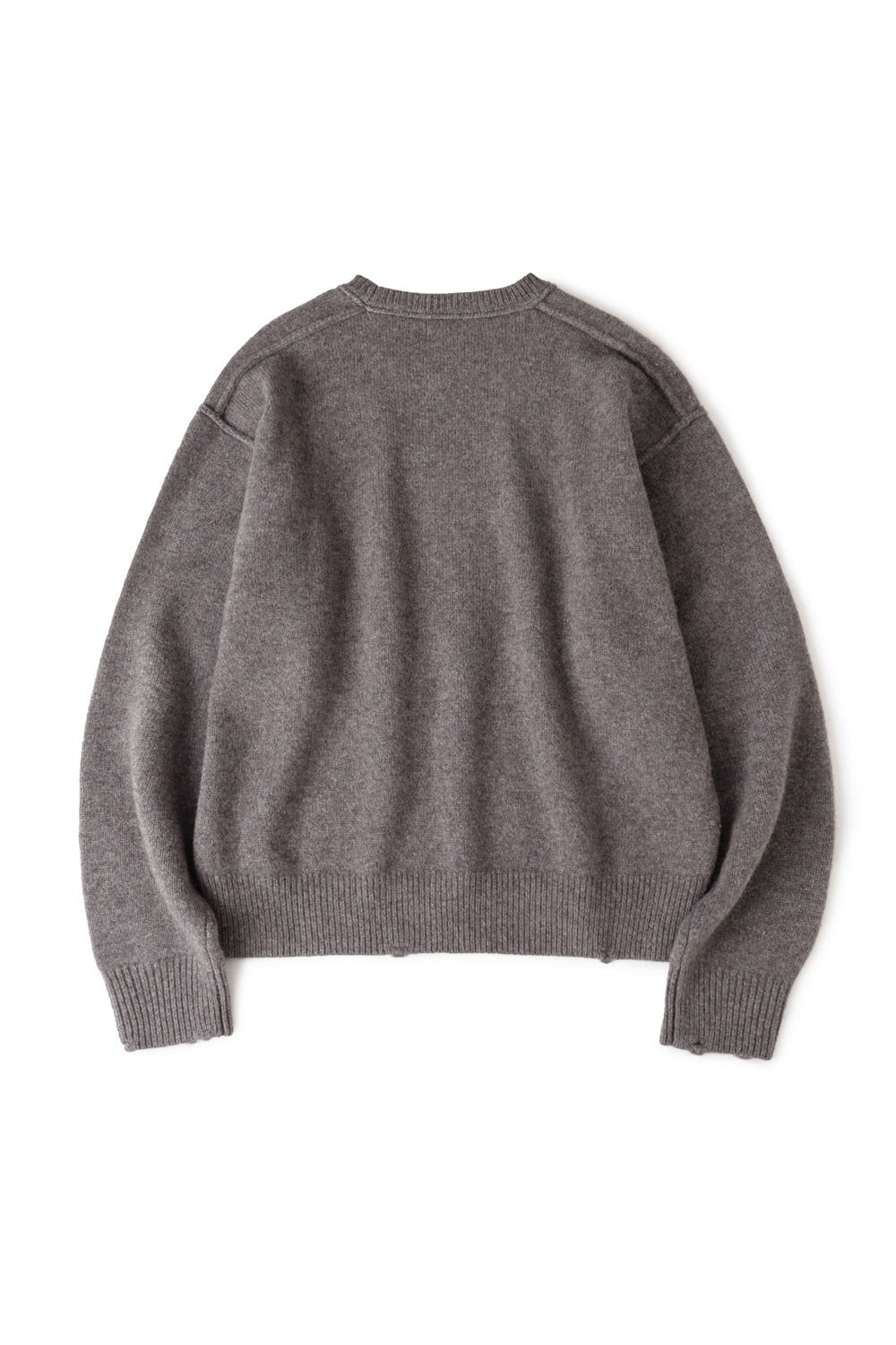 Hatchingroom - Reverse Damage Sweater Dusty (Grey) product image 2 | TRAB K-Fashion Australia