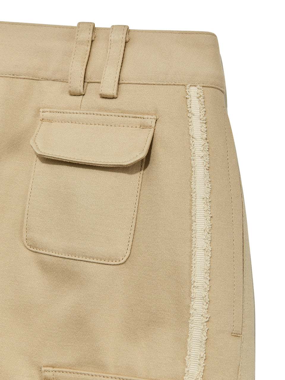 Kijun - JOEL Cargo Long Skirt (Beige) product image 10 | TRAB K-Fashion Australia