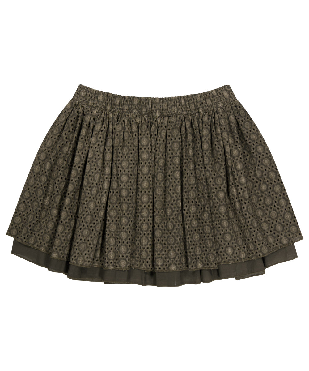 Coyseio - Flower Punching Skirt (Brown) product image 17 | TRAB K-Fashion Australia