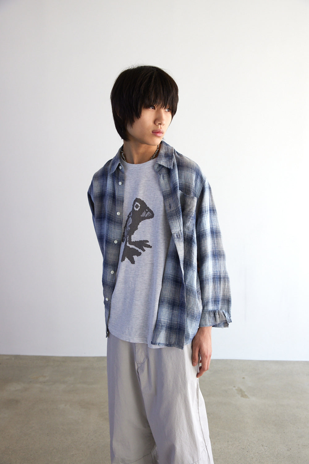 Hatchingroom - VTG Paisley Bird Tee Washed 1% (M.Grey) product image 11 | TRAB K-Fashion Australia