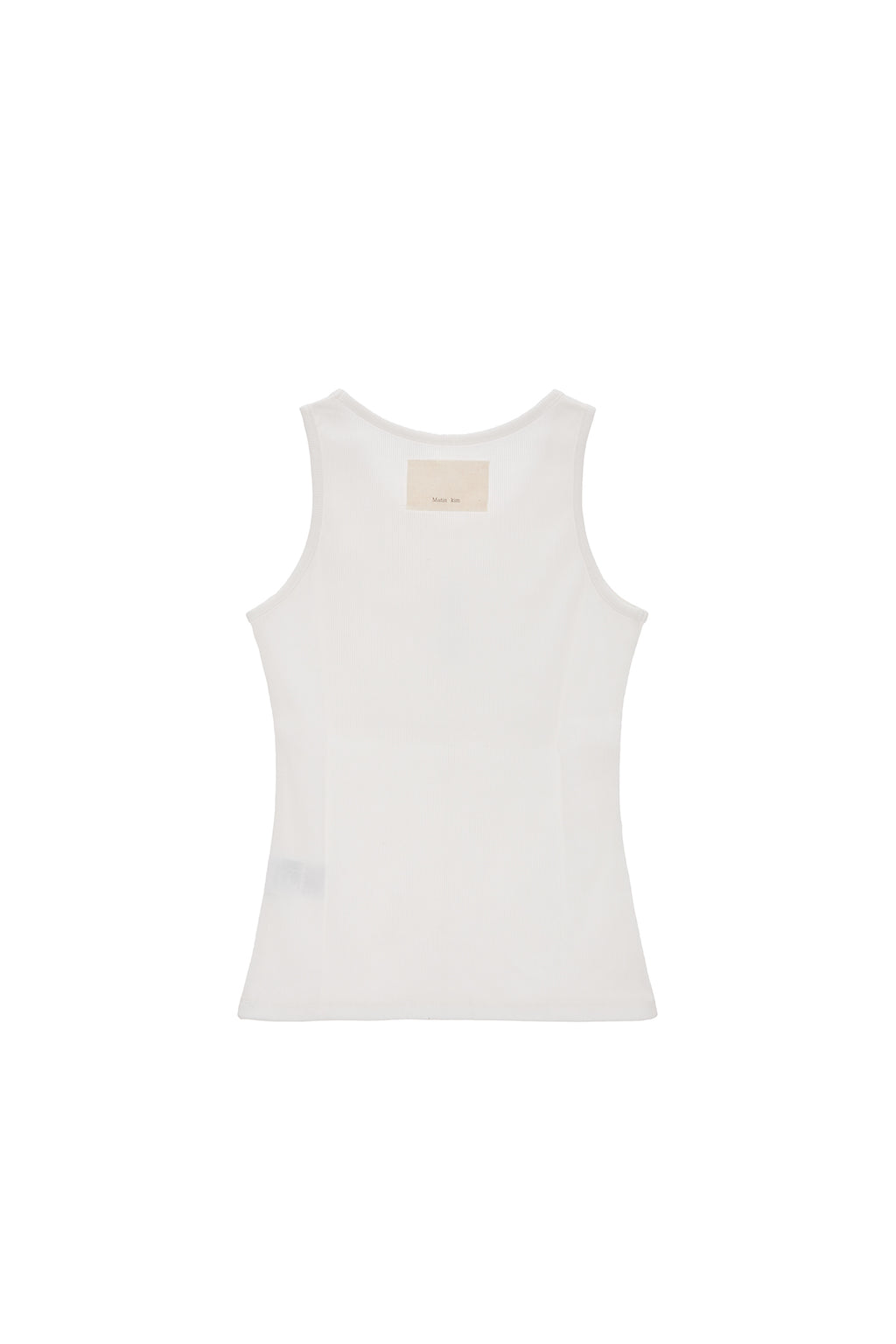 Matin Kim - [Pre-Order – Ships June 30] Pintuck Sleeveless Top (White) product image 2 | TRAB K-Fashion Australia