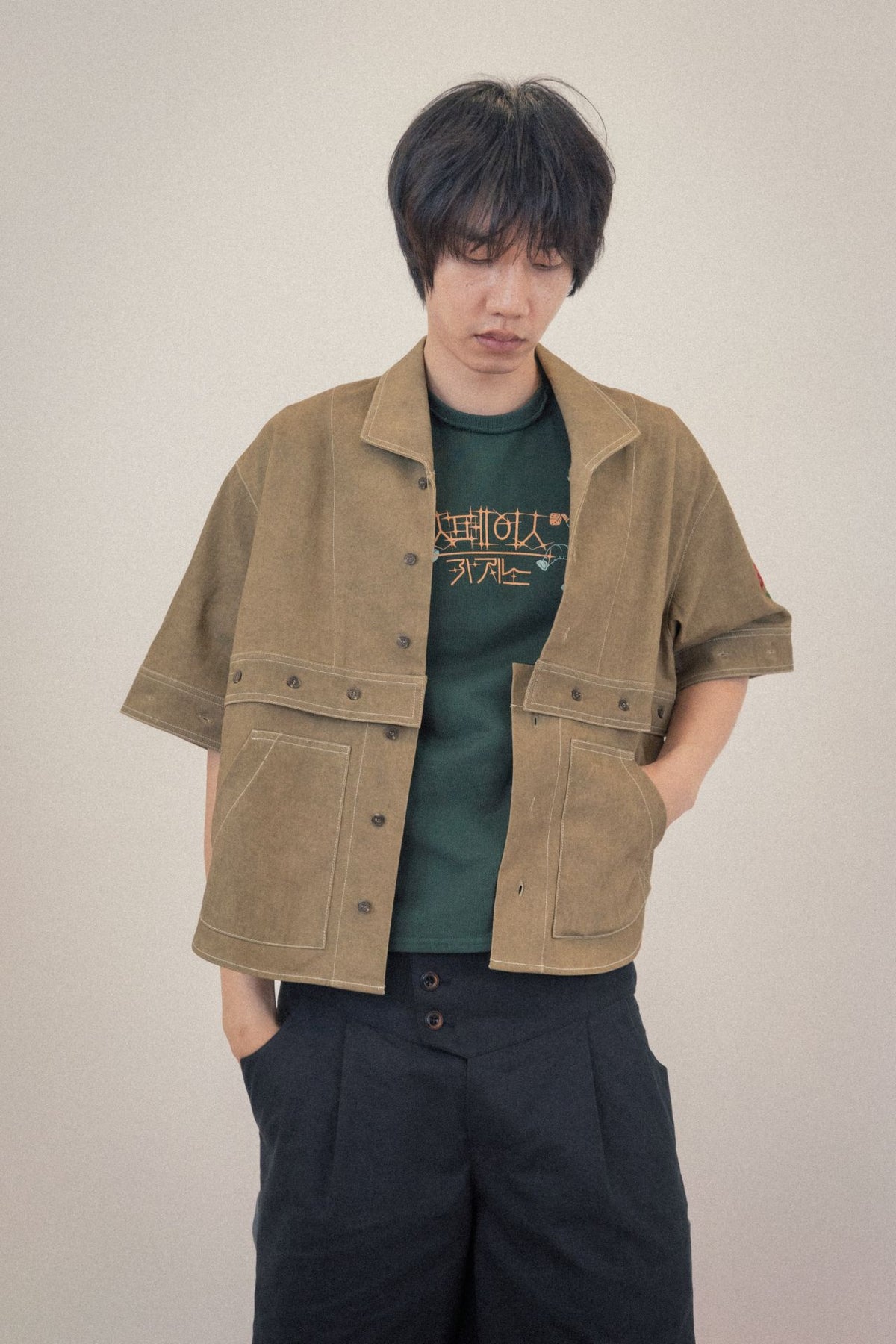 Ioedle - Assembly Jacket Where Imagination Blossoms (Sand) product image 16 | TRAB K-Fashion Australia