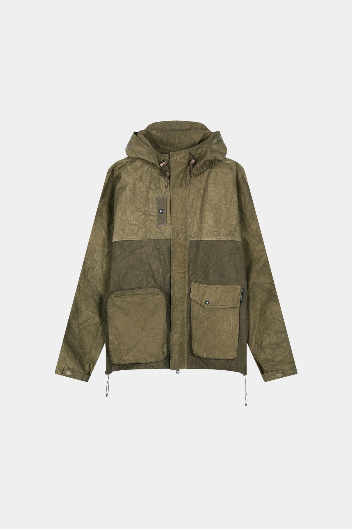 Andersson Bell - Unisex Tie-Dyed Beach Shell Jacket (Beige) product image 12 | TRAB K-Fashion Australia