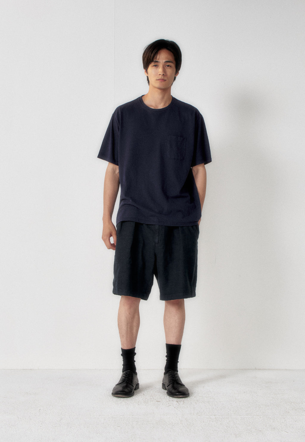 Art if acts - Linen Pocket Tee (Navy) product image 3 | TRAB K-Fashion Australia