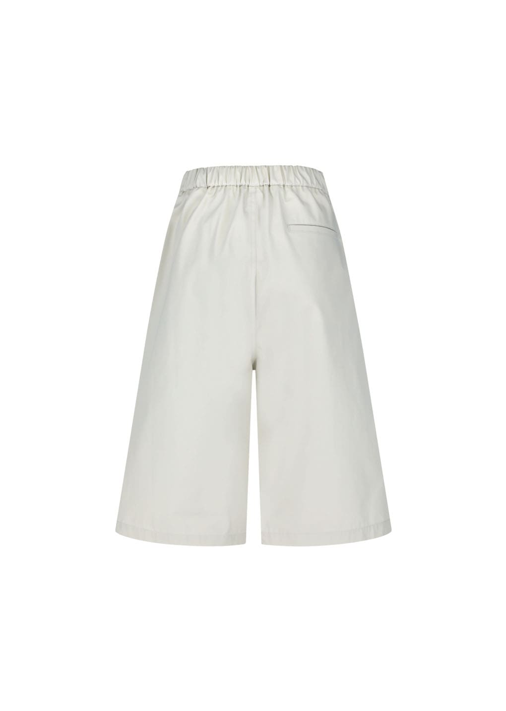 Amomento - Two Tuck Wide Shorts (Ivory) product image 3 | TRAB K-Fashion Australia