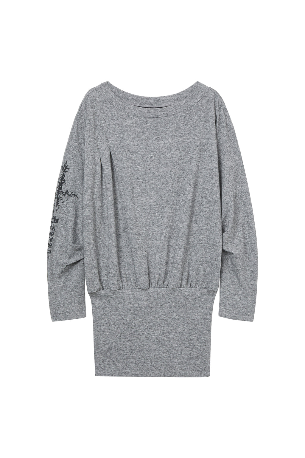 Deinet - Angel Off-Shoulder Dress (Melange Grey) product image 10 | TRAB K-Fashion Australia