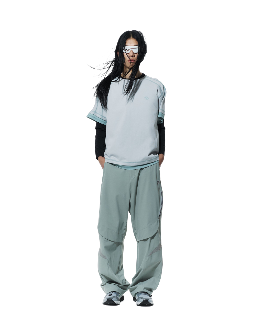 San San Gear - Flash Pants (Grey) product image 1 | TRAB K-Fashion Australia