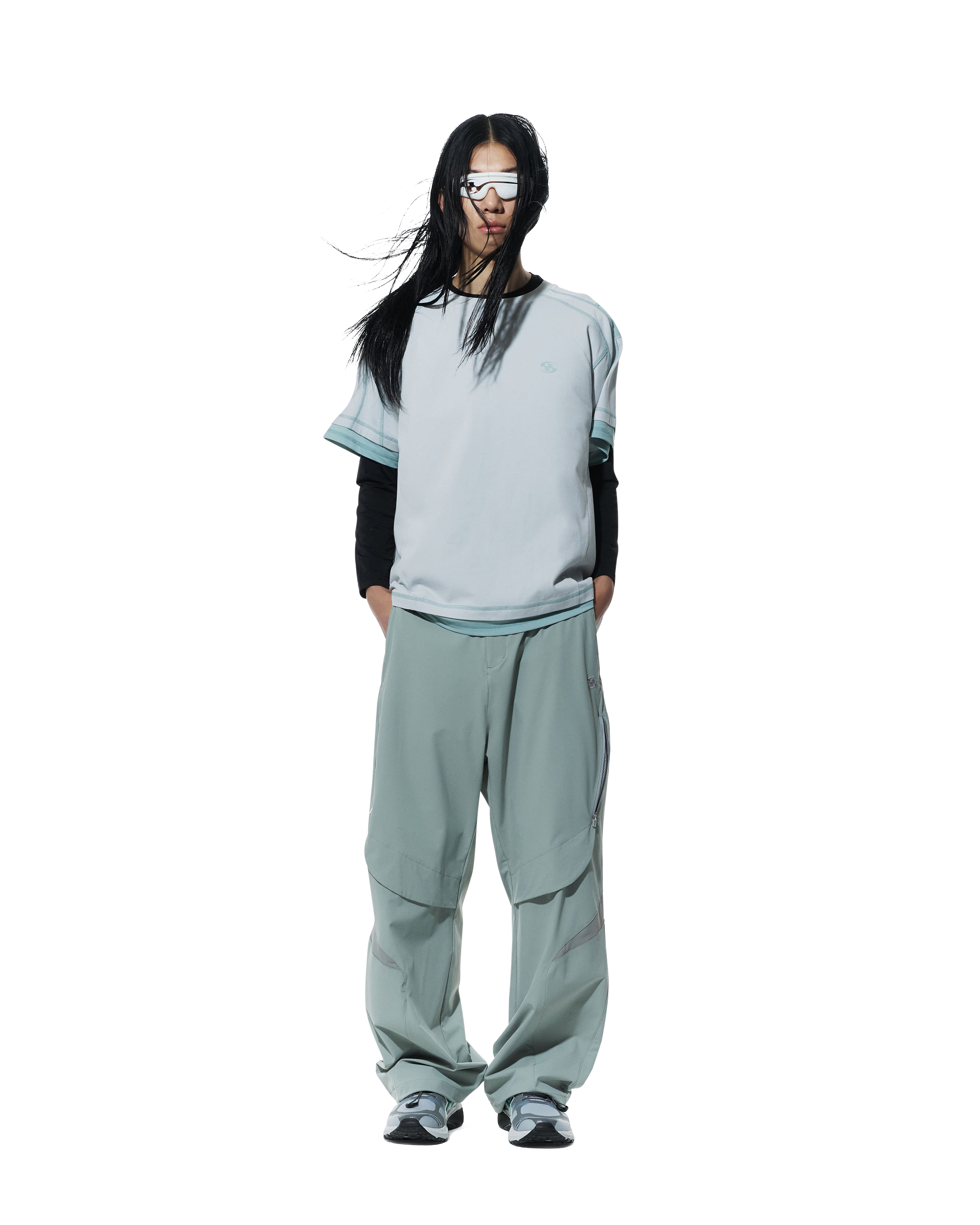 San San Gear - Flash Pants (Grey) product image 1 | TRAB K-Fashion Australia