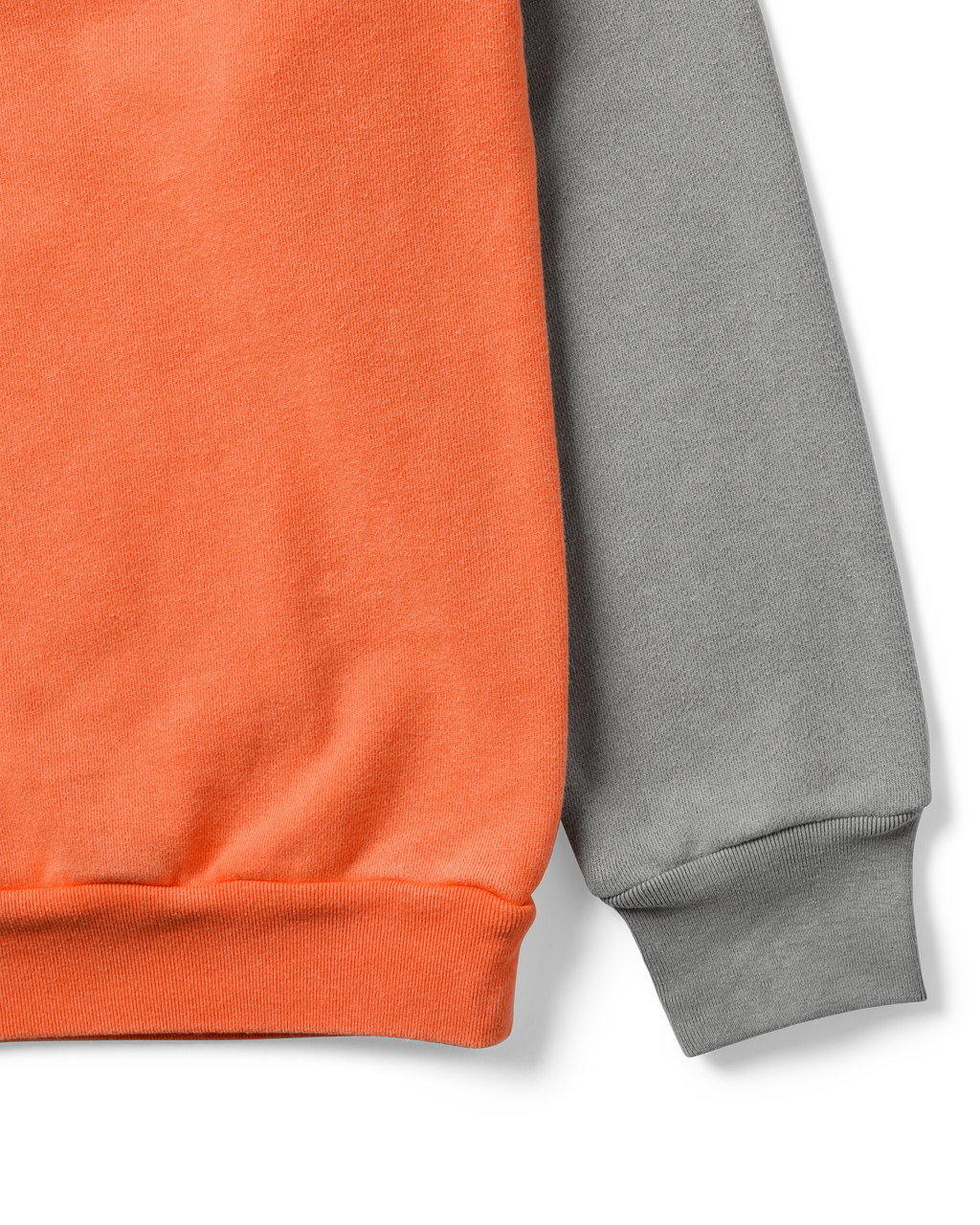 Khakis - 2-Tone Raglan Crewneck (Orange) product image 3 | TRAB K-Fashion Australia