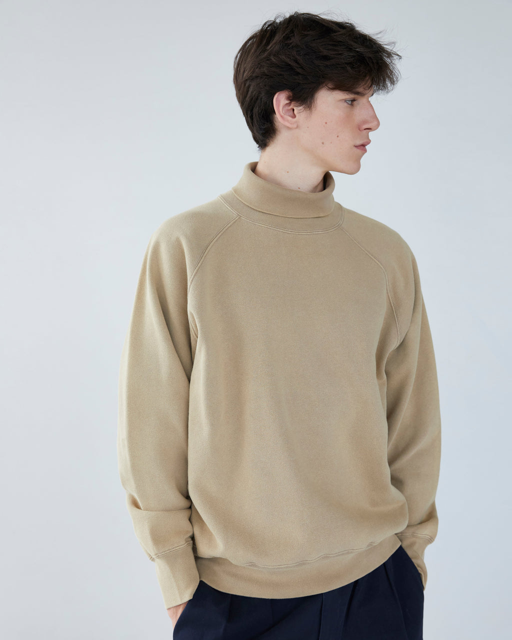 Khakis - Athlete Turtleneck (Beige) product image 5 | TRAB K-Fashion Australia