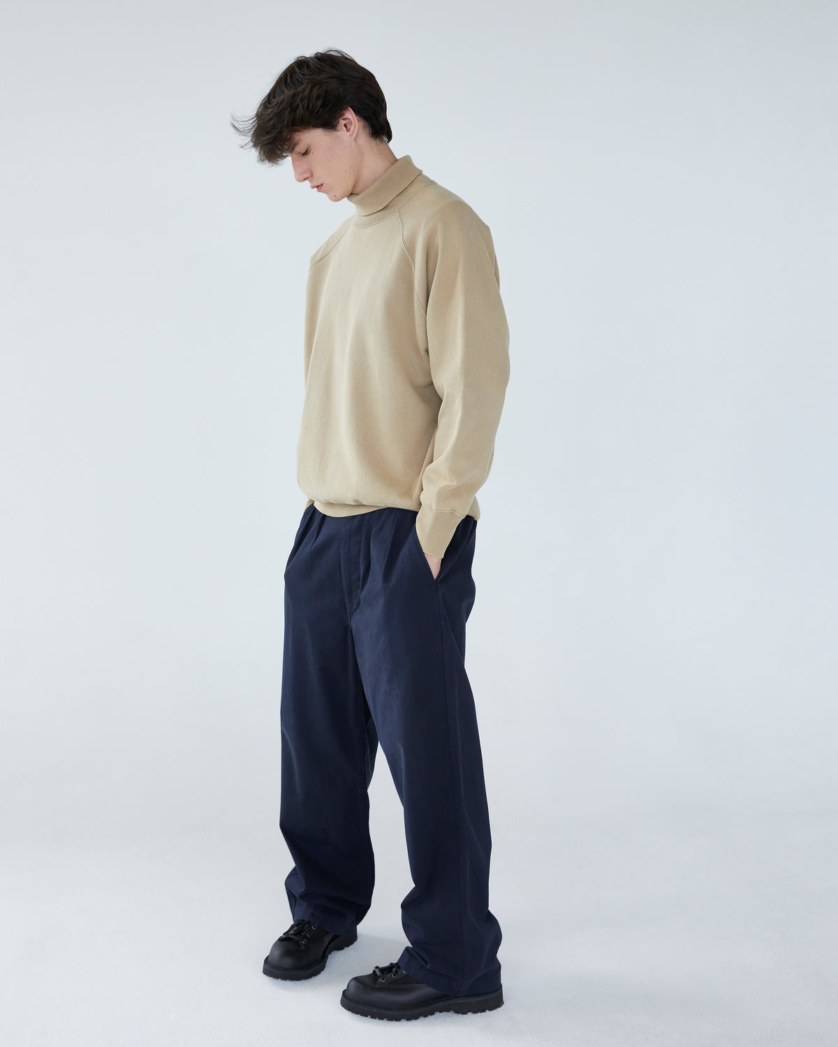 Khakis - Athlete Turtleneck (Beige) product image 6 | TRAB K-Fashion Australia