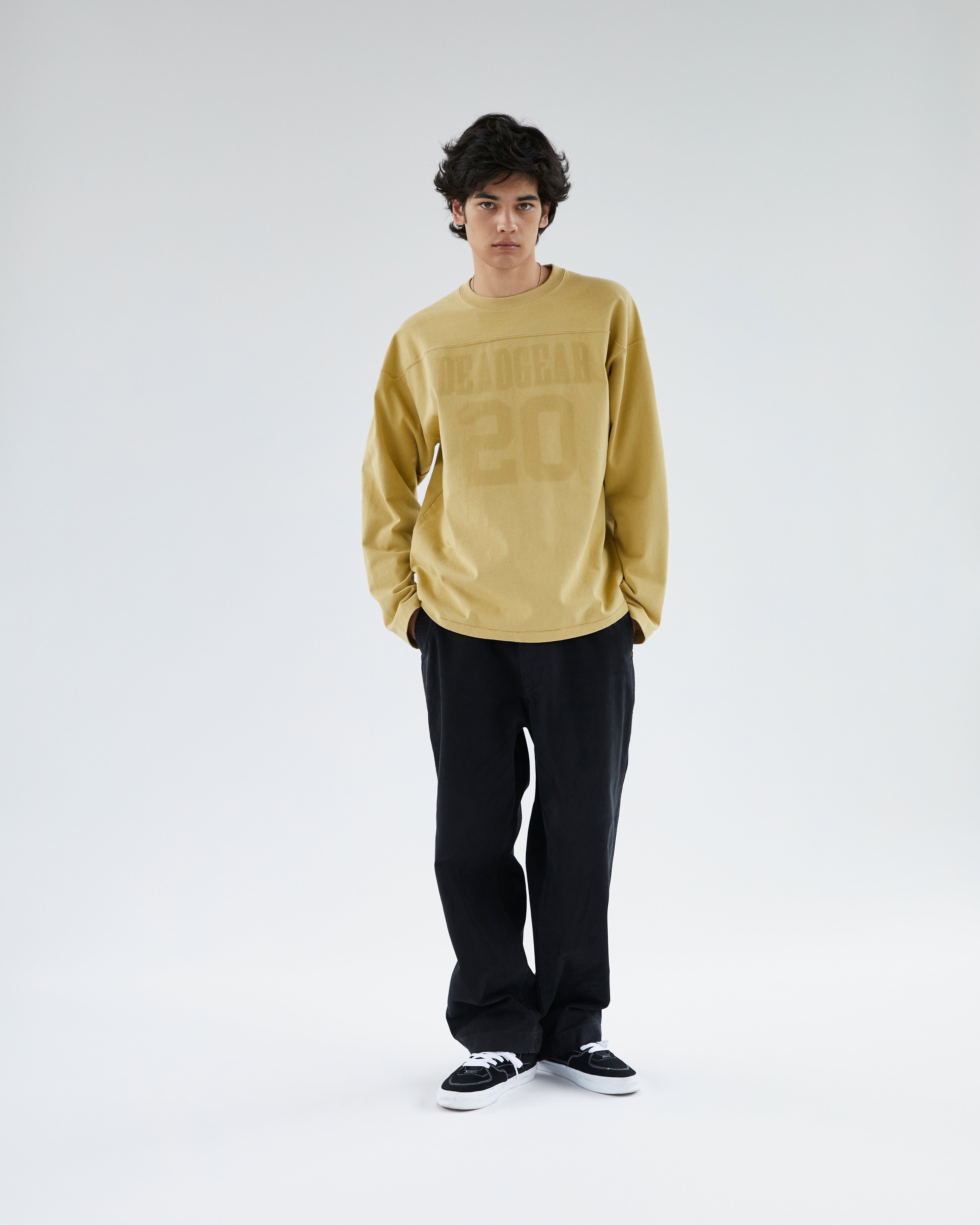 Khakis - Bench L/S Tee (Mustard) product image 6 | TRAB K-Fashion Australia