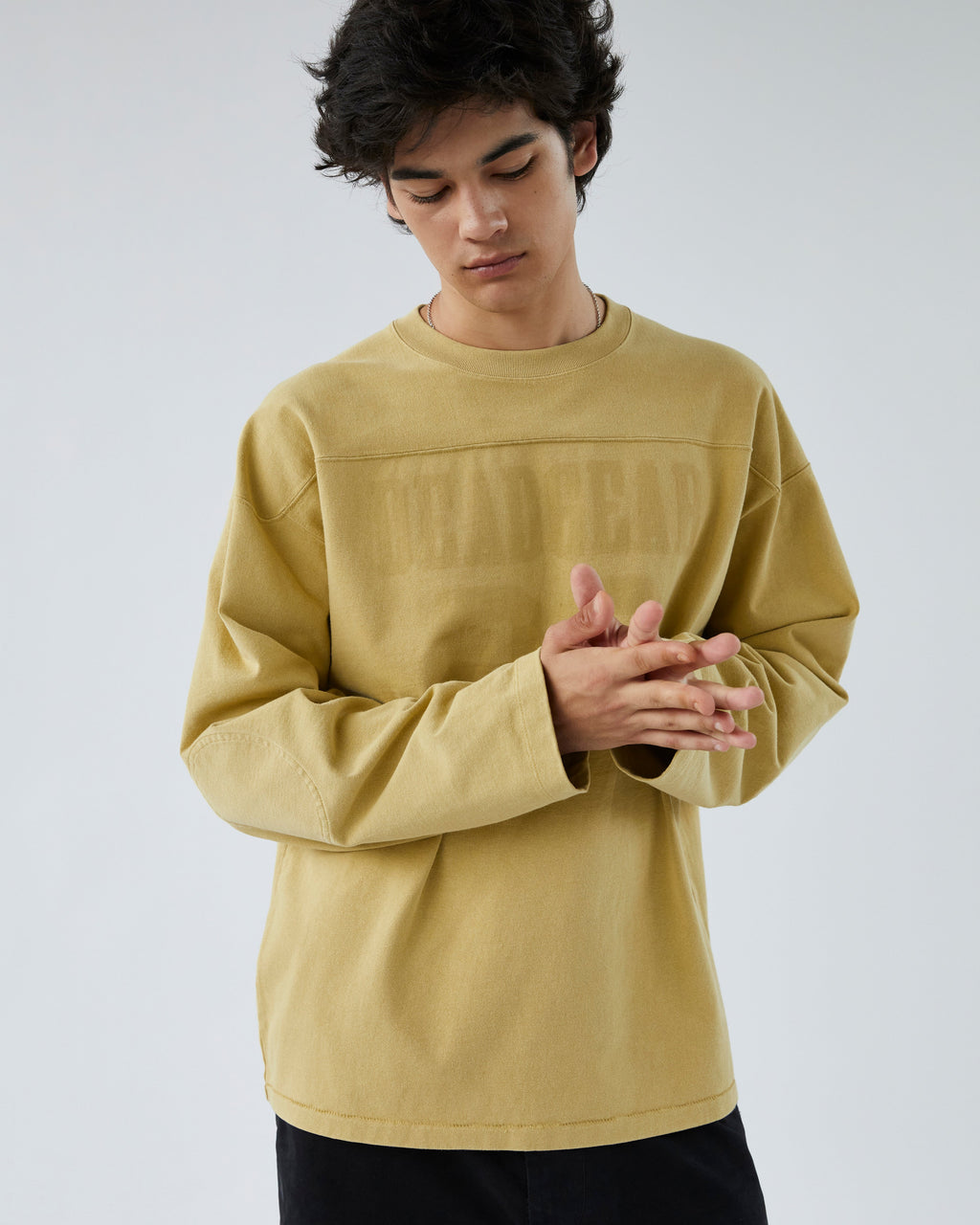 Khakis - Bench L/S Tee (Mustard) product image 7 | TRAB K-Fashion Australia