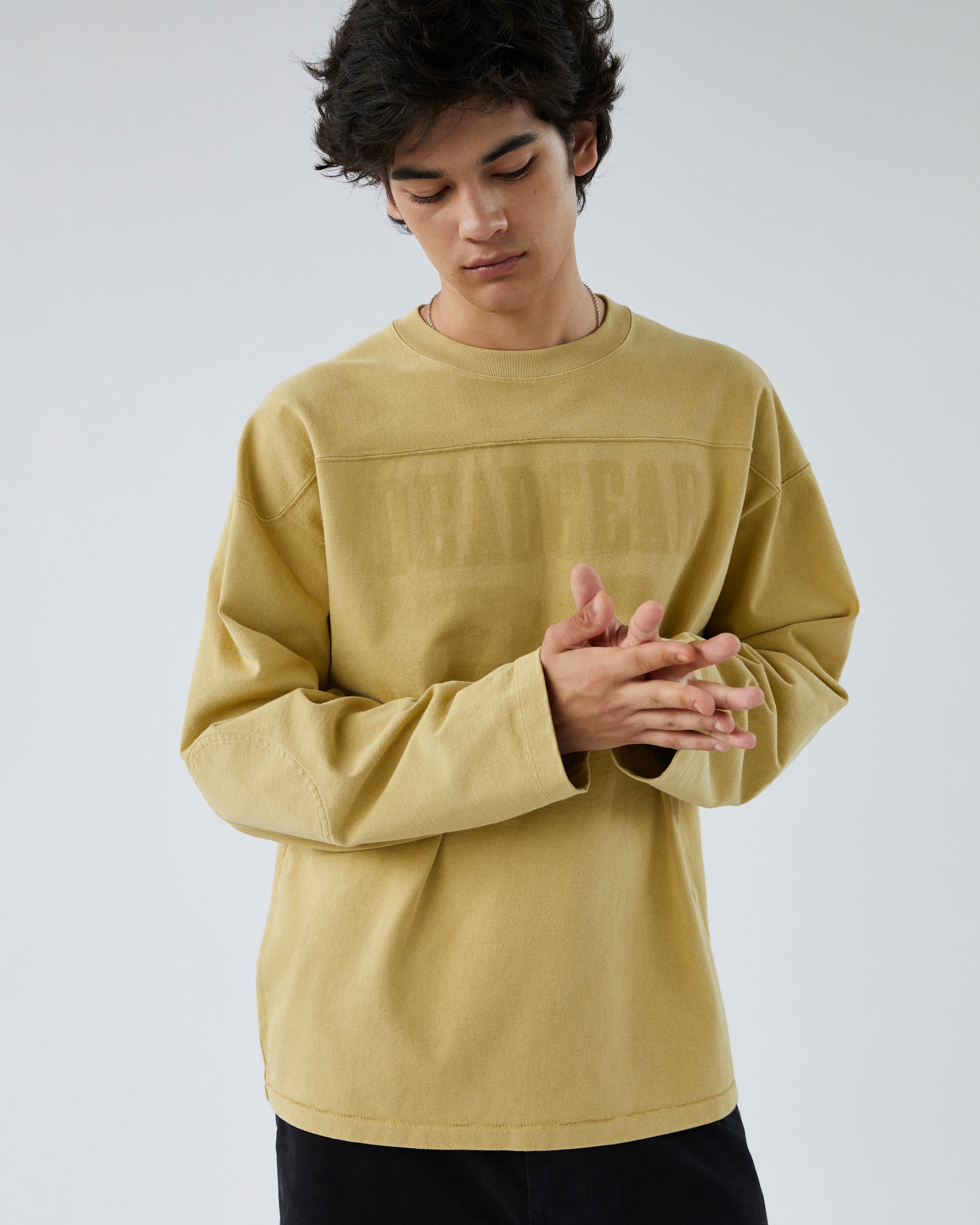 Khakis - Bench L/S Tee (Mustard) product image 7 | TRAB K-Fashion Australia