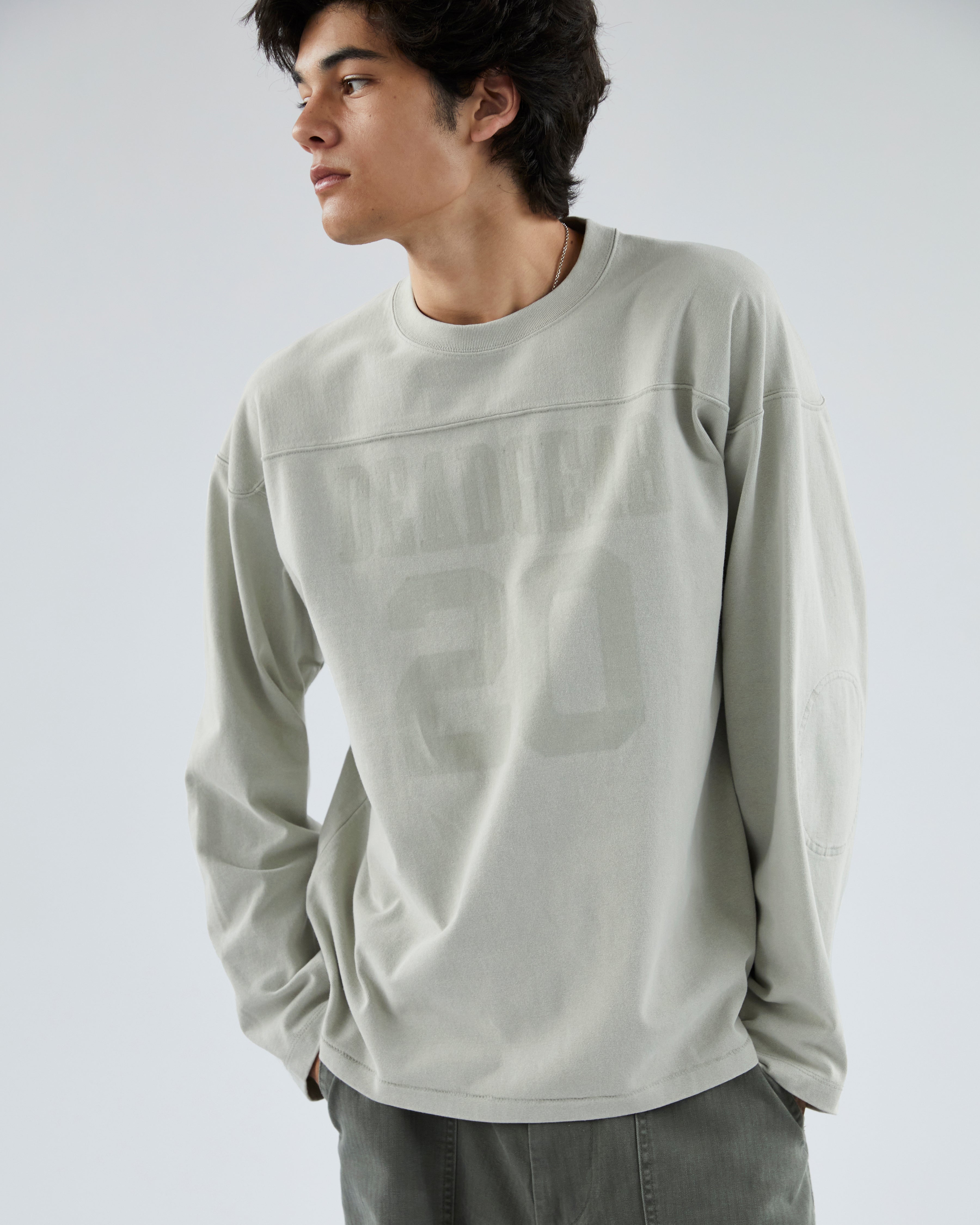 Khakis - Bench L/S Tee (Sage) product image 7 | TRAB K-Fashion Australia