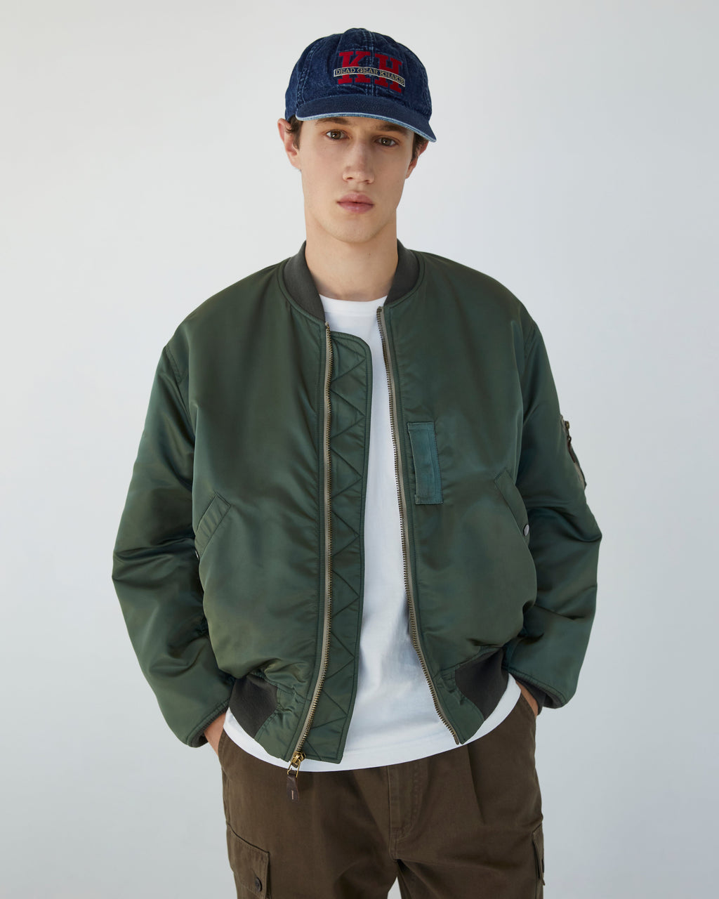 Khakis - Campus 6p Cap (Dark Blue) product image 4 | TRAB K-Fashion Australia