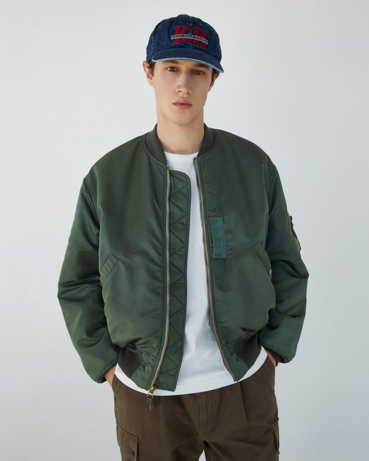 Khakis - Campus 6p Cap (Dark Blue) product image 4 | TRAB K-Fashion Australia