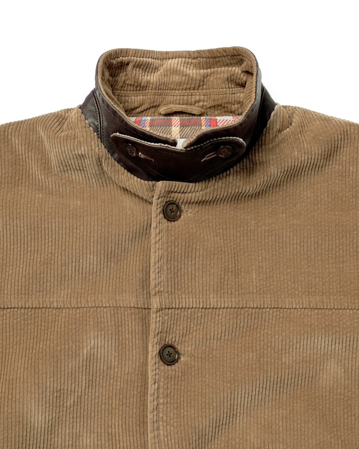 Khakis - Corduroy Car Coat (Khaki) product image 2 | TRAB K-Fashion Australia