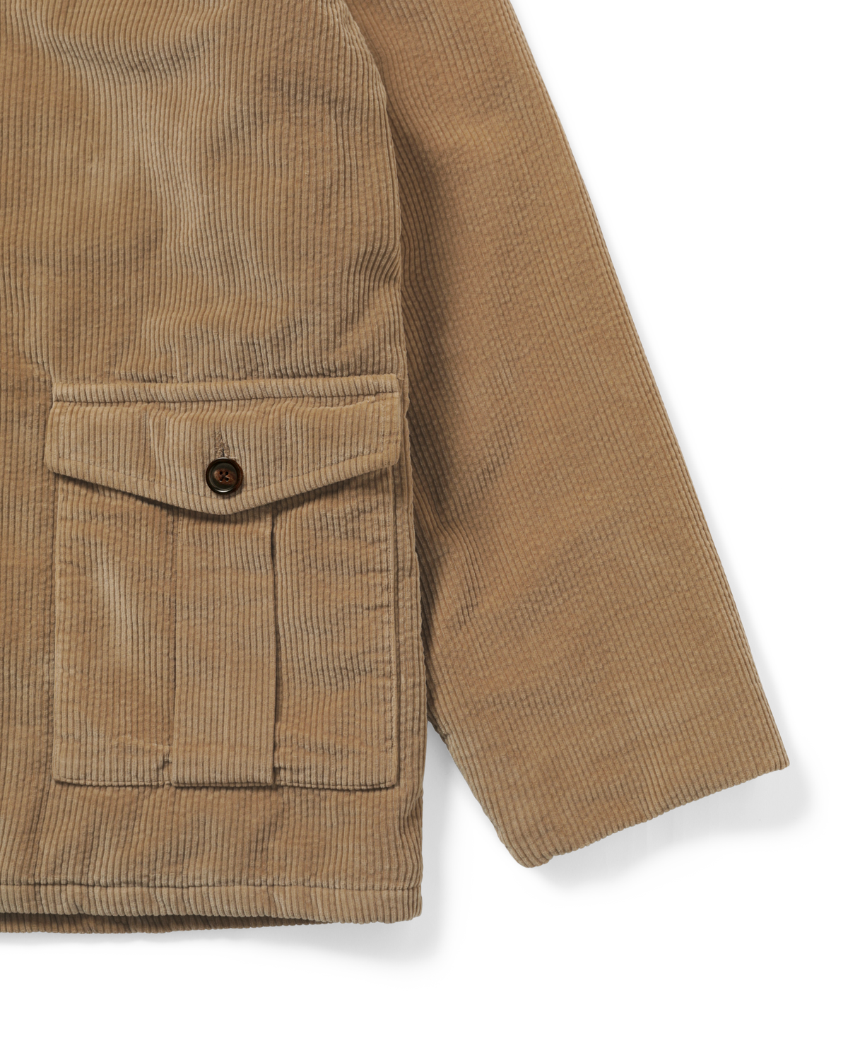 Khakis - Corduroy Car Coat (Khaki) product image 3 | TRAB K-Fashion Australia