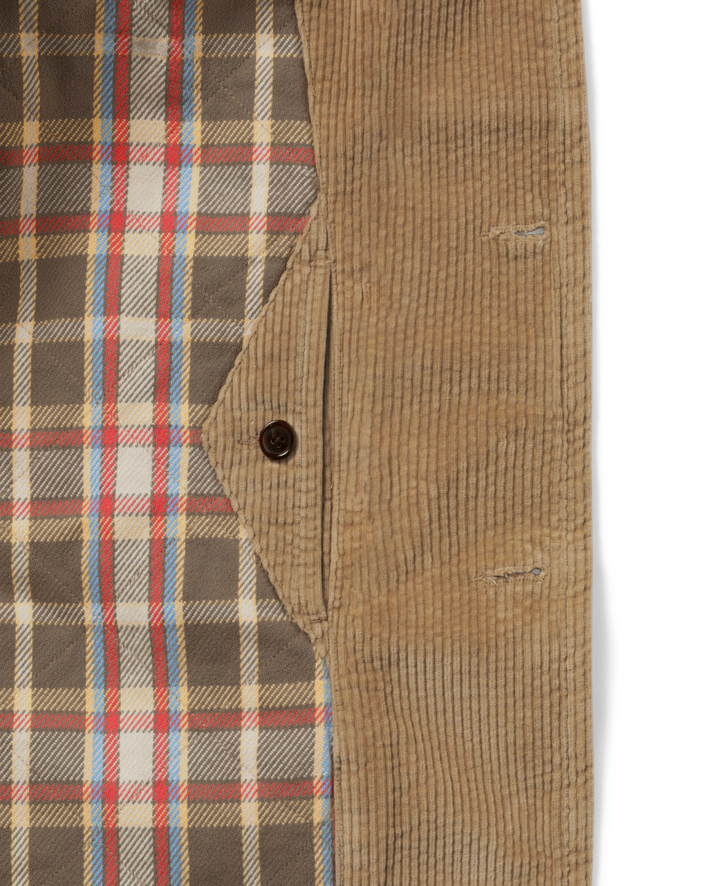 Khakis - Corduroy Car Coat (Khaki) product image 4 | TRAB K-Fashion Australia