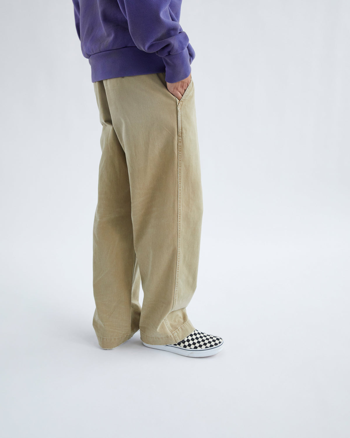 Khakis - Craft Cotton Pant (Beige) product image 7 | TRAB K-Fashion Australia