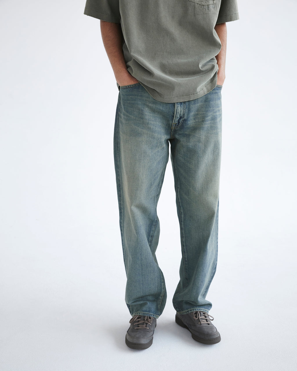 Khakis - Croft Jean (Mid Blue) product image 6 | TRAB K-Fashion Australia