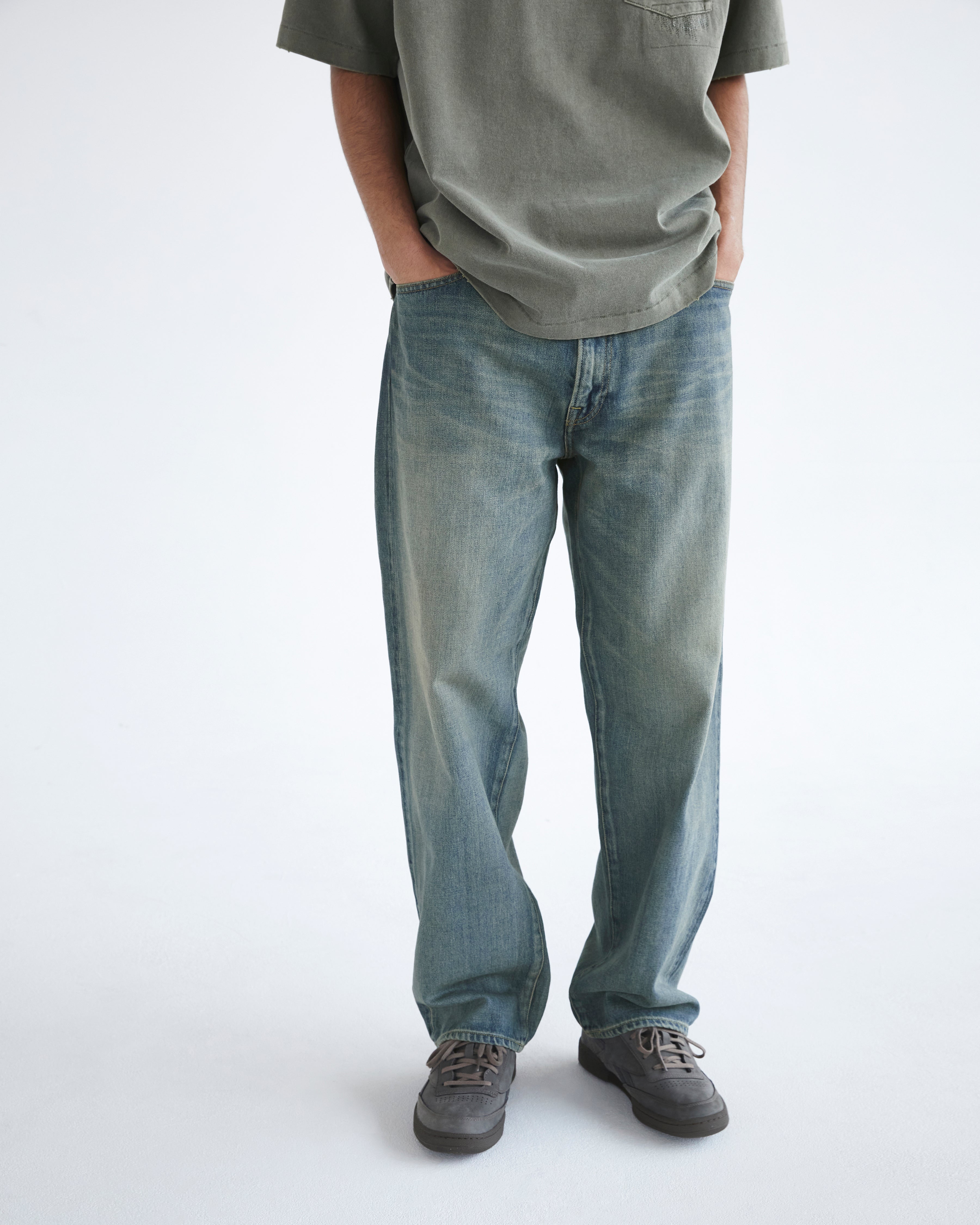 Khakis - Croft Jean (Mid Blue) product image 6 | TRAB K-Fashion Australia