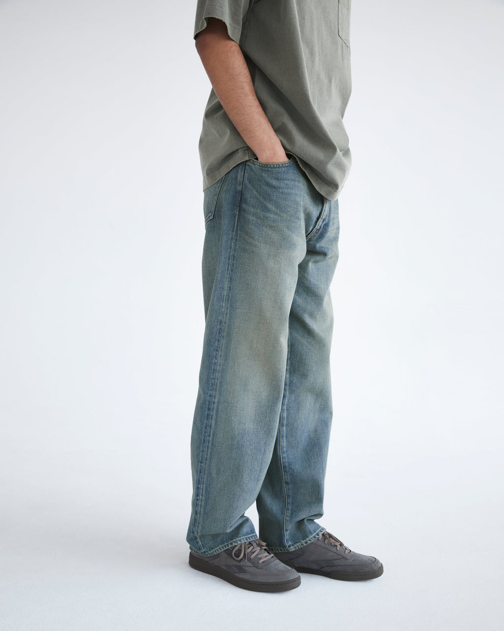 Khakis - Croft Jean (Mid Blue) product image 7 | TRAB K-Fashion Australia