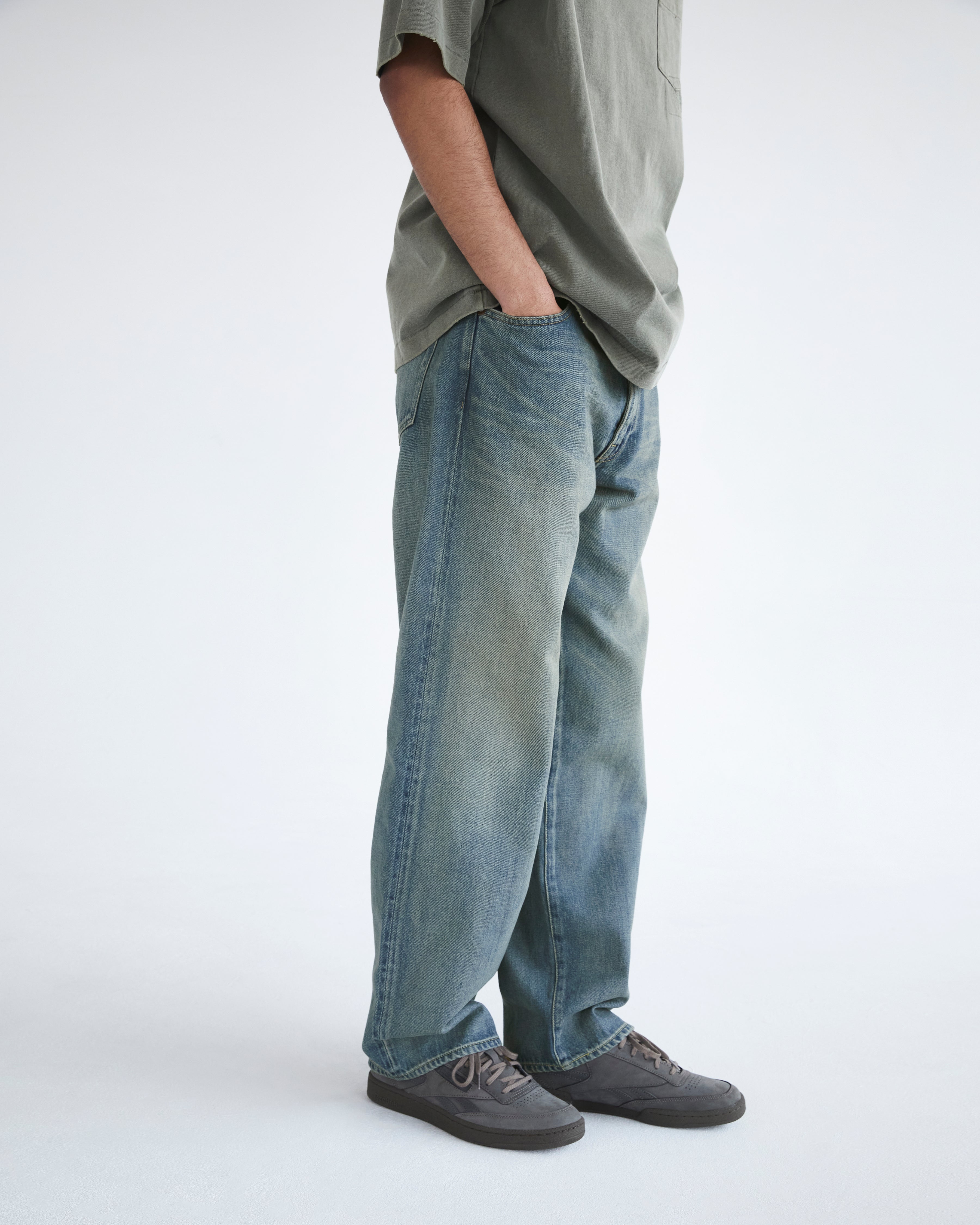 Khakis - Croft Jean (Mid Blue) product image 7 | TRAB K-Fashion Australia